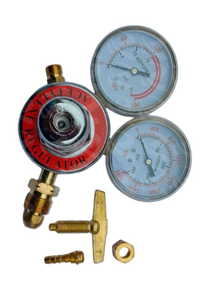 Acetylene Gas Regulator for Welding and Cutting Applications