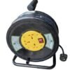 Cable Reel 50M 1.0mm Electrical Extension Cable for Home, Workshop and Construction Use