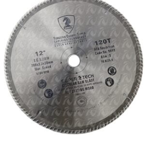Circular Saw TCT 12 x 25.4 x 120T JK for Wood Cutting