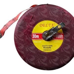 Delta Round Measuring Tape with Linen Tape 20 Metres for Flexible Measurements