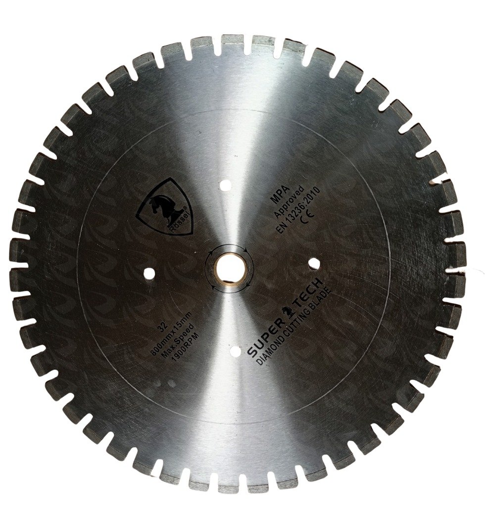 Diamond Cutting Blade 32 Inch x 15mm Schneeberg for Concrete and Masonry Cutting
