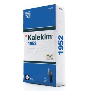 Kalekim Tile Adhesive 1952 White 25kg for Tile Installation