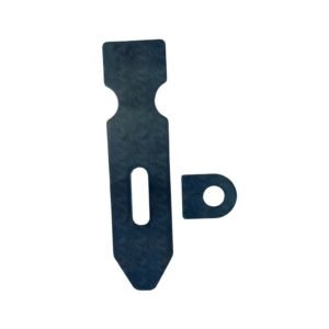Konji Light Duty Hasp and Staple for Doors, Gates, Cabinets and Storage