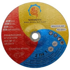 SimbaGrind 9 Inch Grinding Disc for Metal Grinding