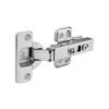 Steel 3D Hinge Full Overlay Nickel for Cabinets and Furniture