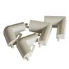 Tile Corners 4 Pack 2 Internal and 2 External Corners Cream